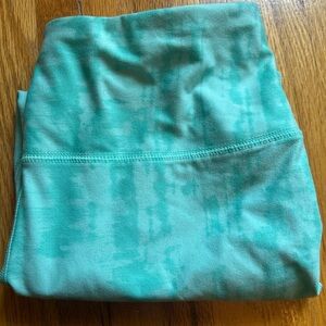 DSG Blue Leggings High-Waisted Athletic Bottoms